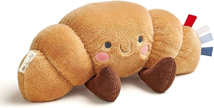 Itzy Ritzy Snuggles Plush Toy, Soft Stuffed Animal for All Ages (Croissant) | Amazon (US)