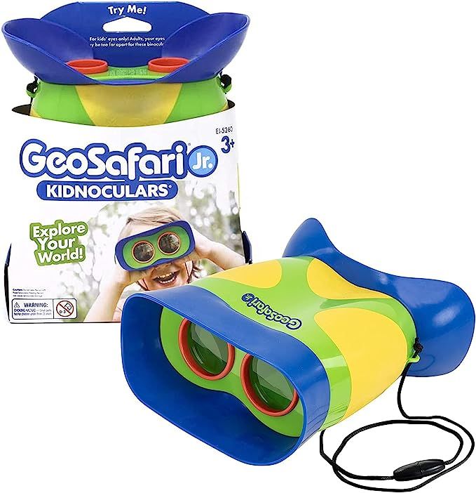 Amazon.com: Educational Insights GeoSafari Jr. Kidnoculars, Binoculars for Toddlers & Kids, Stock... | Amazon (US)