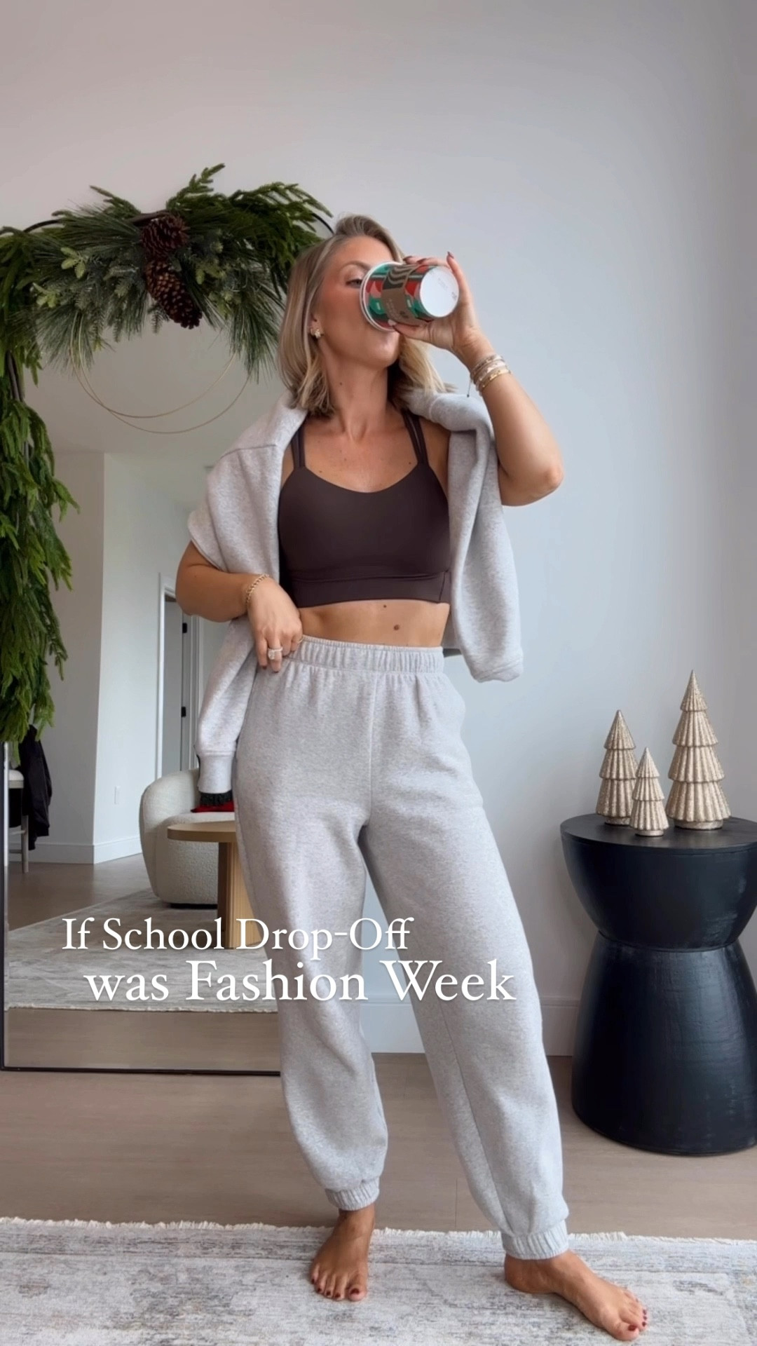 Easy, comfy, pulled together without much effort 🙌🏼 My exact sweat set is Zella but looks to be sold out in the Heather Gray - I linked my favorite Aritzia set that is actually slightly thicker and perfect for the upcoming cold weather!
Any color set would be cute styled this exact same way!
XS in everything 🖤

#LTKStyleTip #LTKFindsUnder100 #LTKFindsUnder50