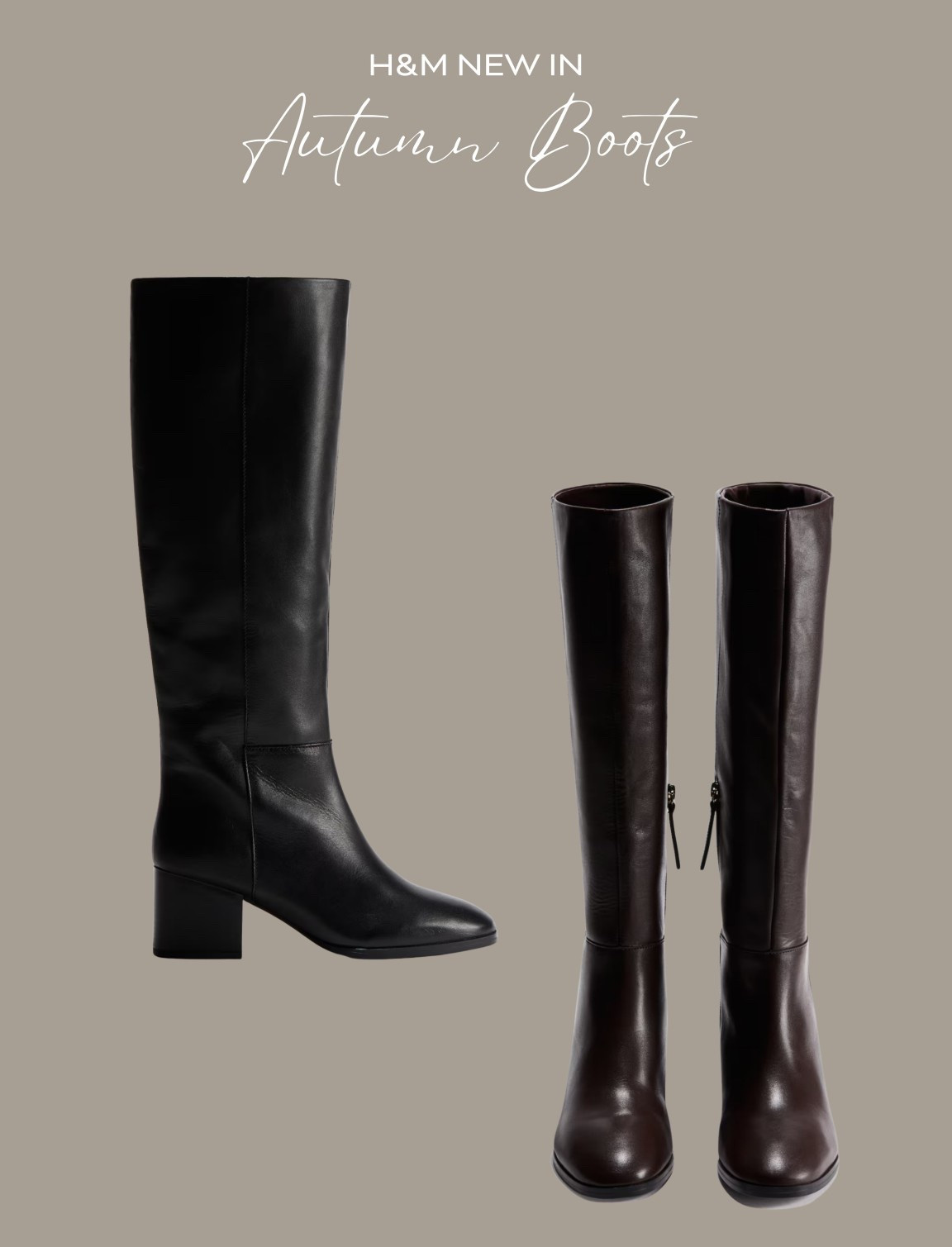 Autumn Knee High Boots

H&M new in / autumn winter / gifts for her / leather boots 

#LTKautumn #LTKuk #LTKshoes