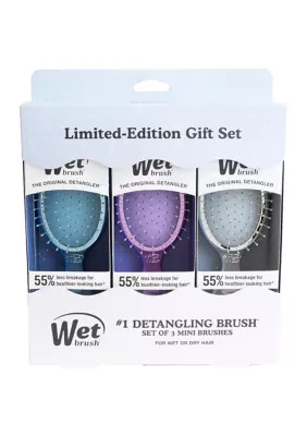 Festive Finish Mini Trio Brush Set | Belk