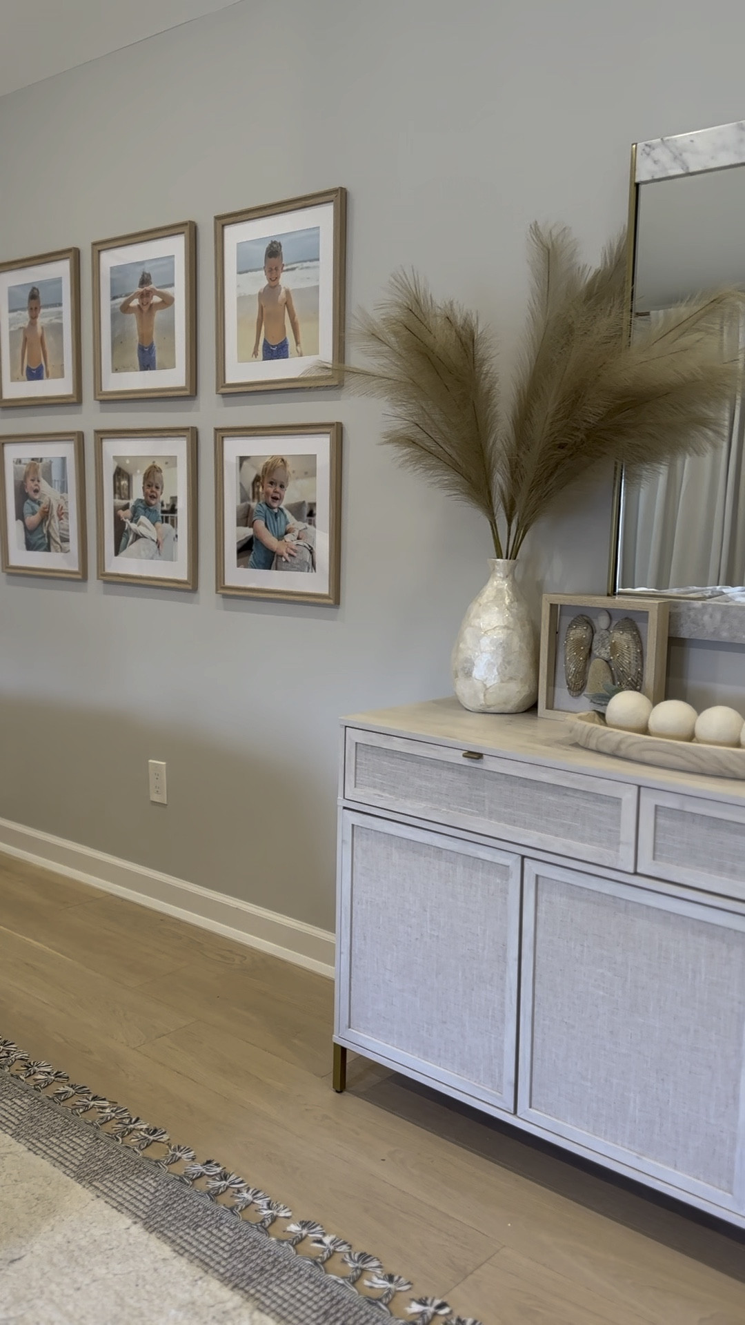 Affordable White Oak-Look Gallery Wall Frames! Shown is the 16x16 matted to 12x12. 

#LTKfindsunder50 #LTKsalealert #LTKhome