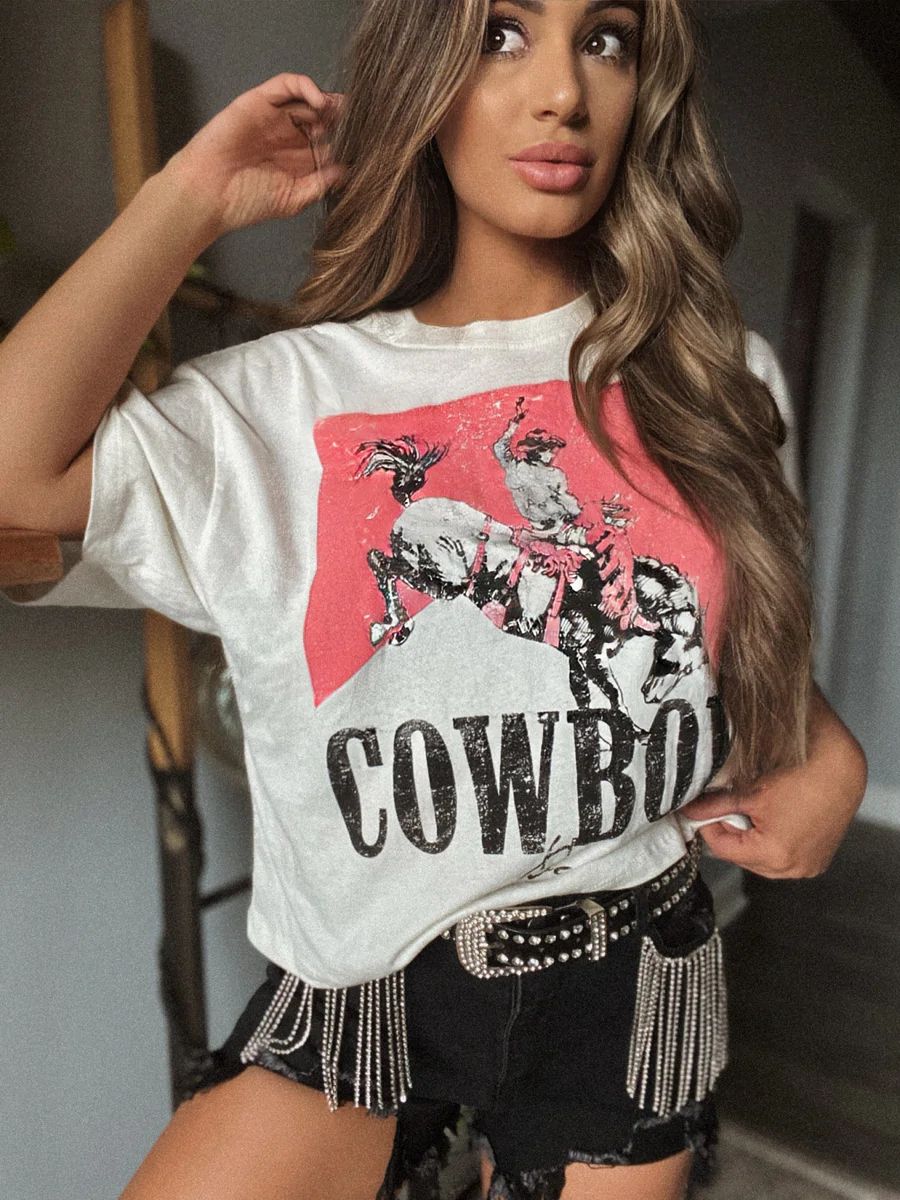 Cowboy Country Graphic Tee | Willow Boutique