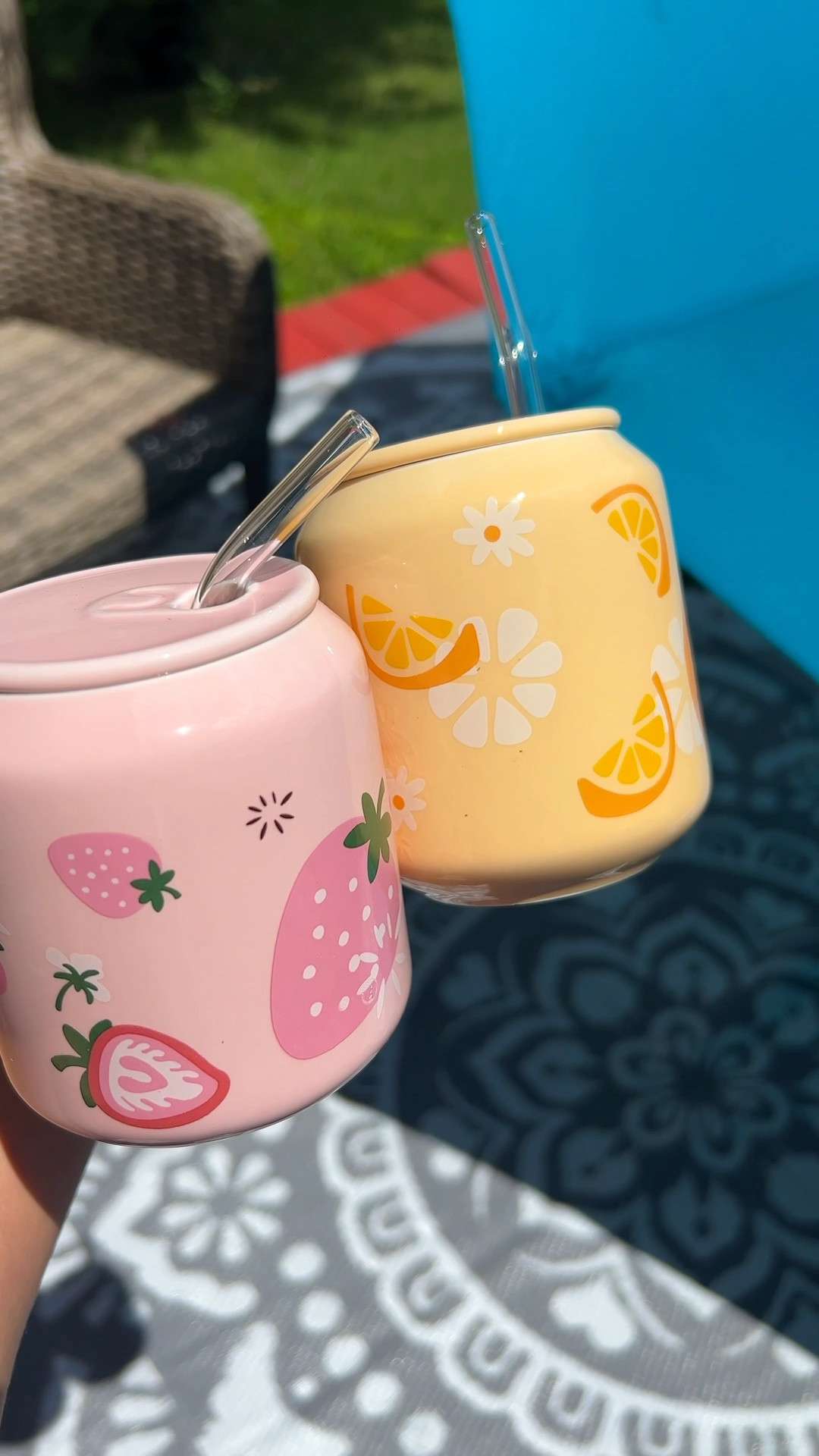These aesthetic glass mugs are officially my new kitchen obsession. 💛🍓
Each one comes with a lid and glass straw—perfect for iced coffee, matcha, smoothies, or even hot drinks.
The strawberry pink and citrus yellow designs give total clean girl kitchen meets fun mom energy.
They’re affordable, dishwasher-safe, and just make my morning routine feel ✨extra cute✨.
If you’re building your coffee corner, need a gift under $20, or just want something that sparks joy every day—you need these.

#AmazonFinds #LTKHome #CoffeeCorner #IcedCoffeeMugs #AmazonKitchenFavorites #CuteKitchenEssentials #HomeAesthetic #GlassMugs #MomLifeMustHaves #MorningRoutineVibes #LTKUnder25 #CuteMugs

#LTKHome #LTKSeasonal #LTKOver40