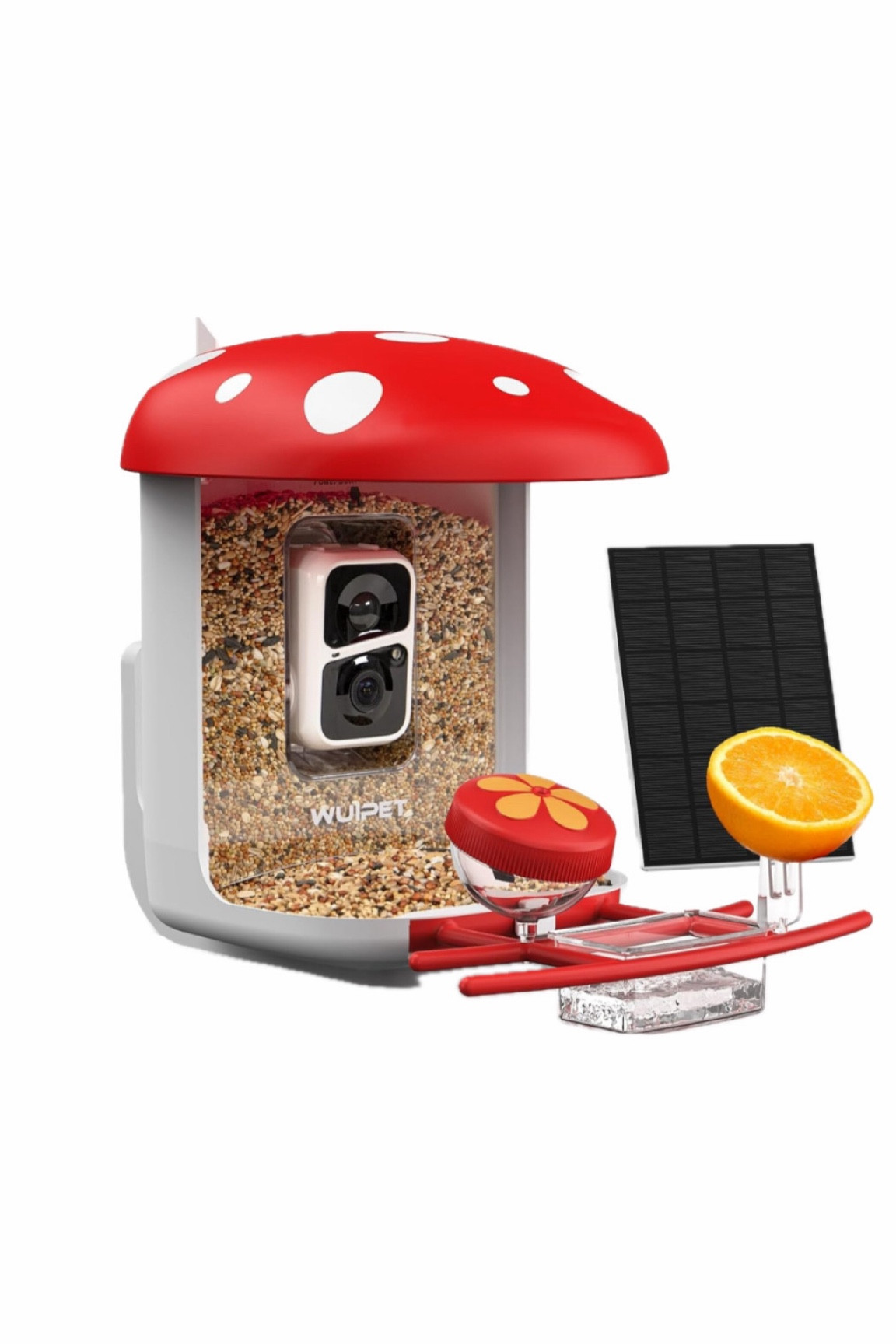 Great Father’s Day gift or summer activity for the kids! We are enjoying it so much & have been seeing Cardinals Blue Jays, bluebirds house finches and more. It’s so fun to see them interact with each other on the birdfeeder Plus, it makes a great security camera! 

FEATURES
-Available in red, green & purple 
-Several mounting options 
-Uses an app for video 

Let me know if you have any questions. 

#LTKHome #LTKGiftGuide