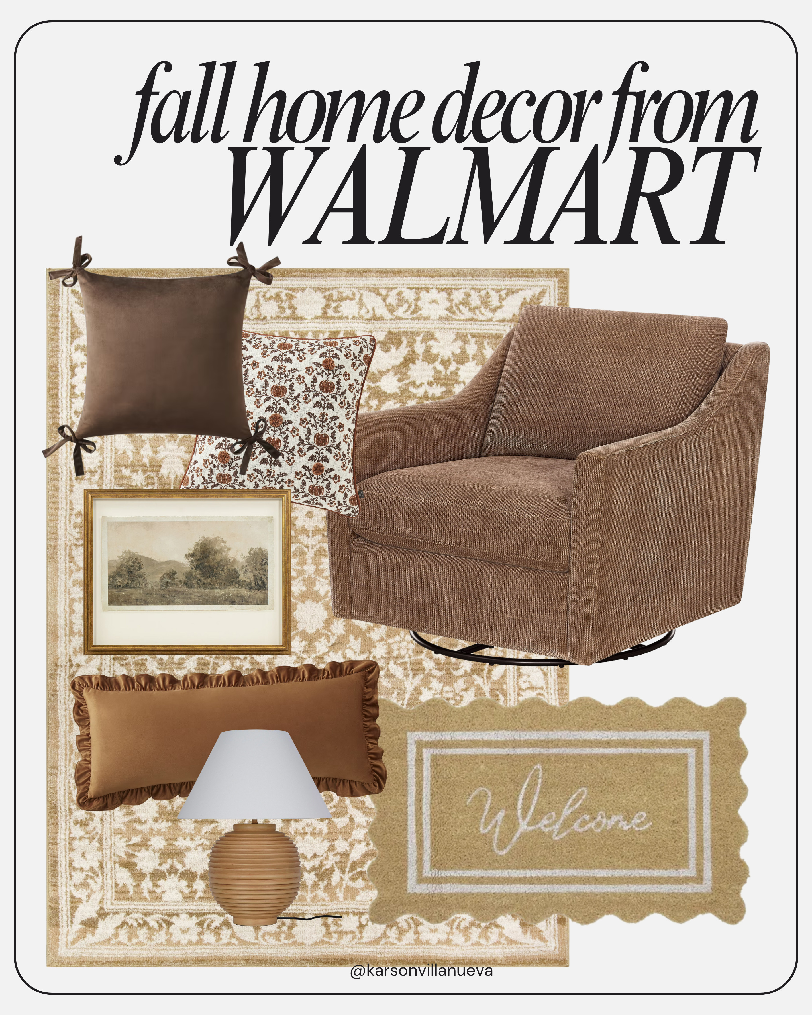 Walmart Fall Decor 2025 

 #LTKSeasonal #LTKHome #LTKFindsUnder100