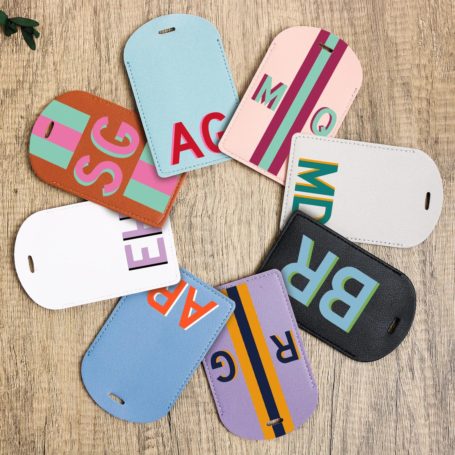 Personalized Leather Luggage Tag: Custom Name, Wedding Favor, Travel Essential | Etsy (US)