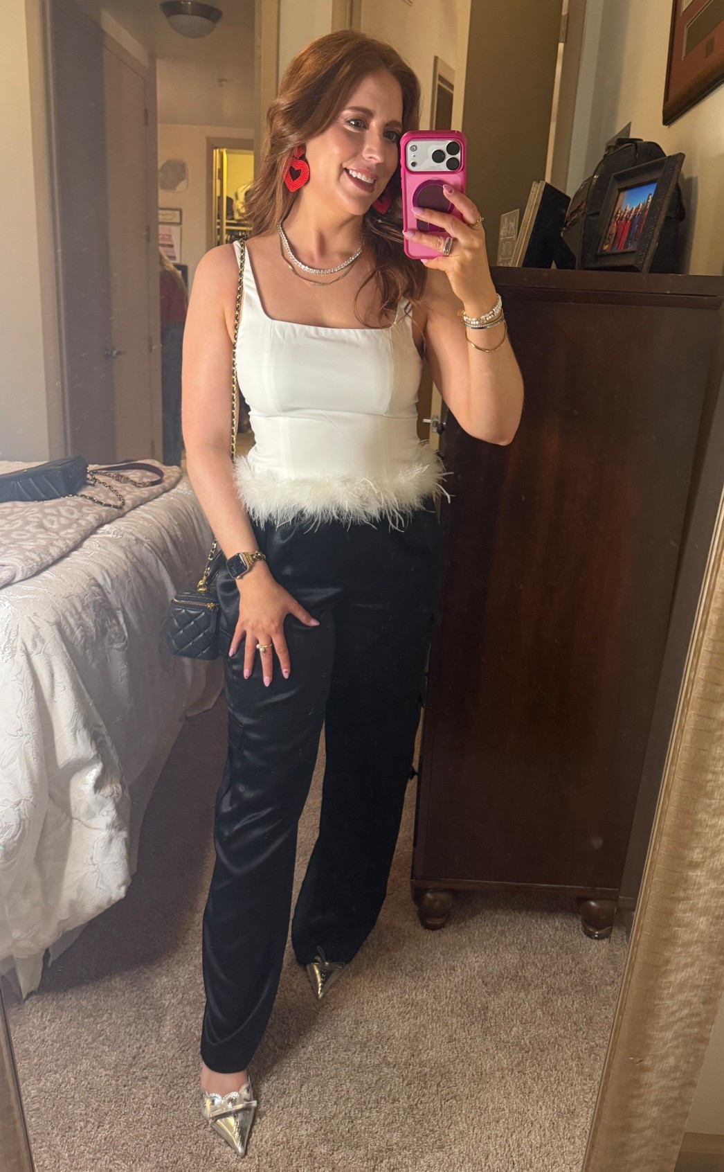 Top medium, pants old from target. Shoes old Jeffrey Campbell. 💖

#LTKSaleAlert #LTKgrwm #LTKootd