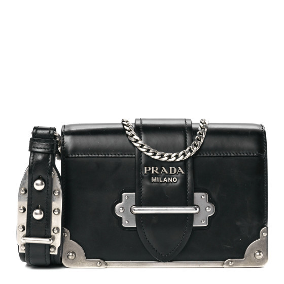 City Calfskin Cahier Chain Wristlet Clutch Black | FASHIONPHILE (US)