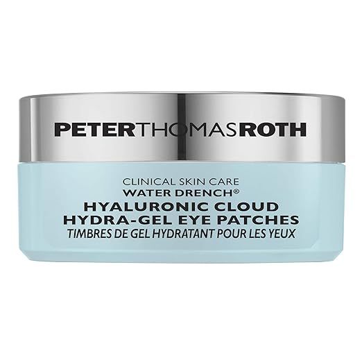 Peter Thomas Roth | Water Drench Hyaluronic Cloud Hydra-Gel Eye Patches | Hyaluronic Acid Under-E... | Amazon (US)