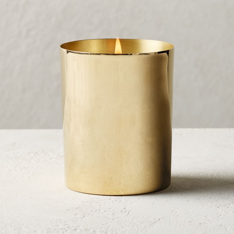 Cedarwood + Tobacco Scented Candle | CB2 | CB2