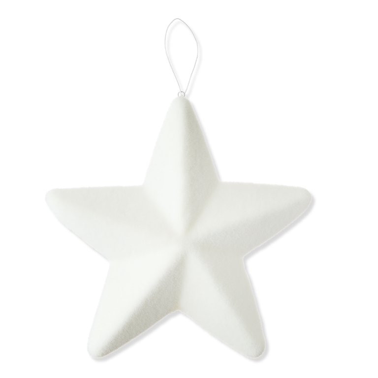 Adorno Patriótico de Estrellas Agrupadas, Blanco, 9", de Way To Celebrate | Walmart (US)