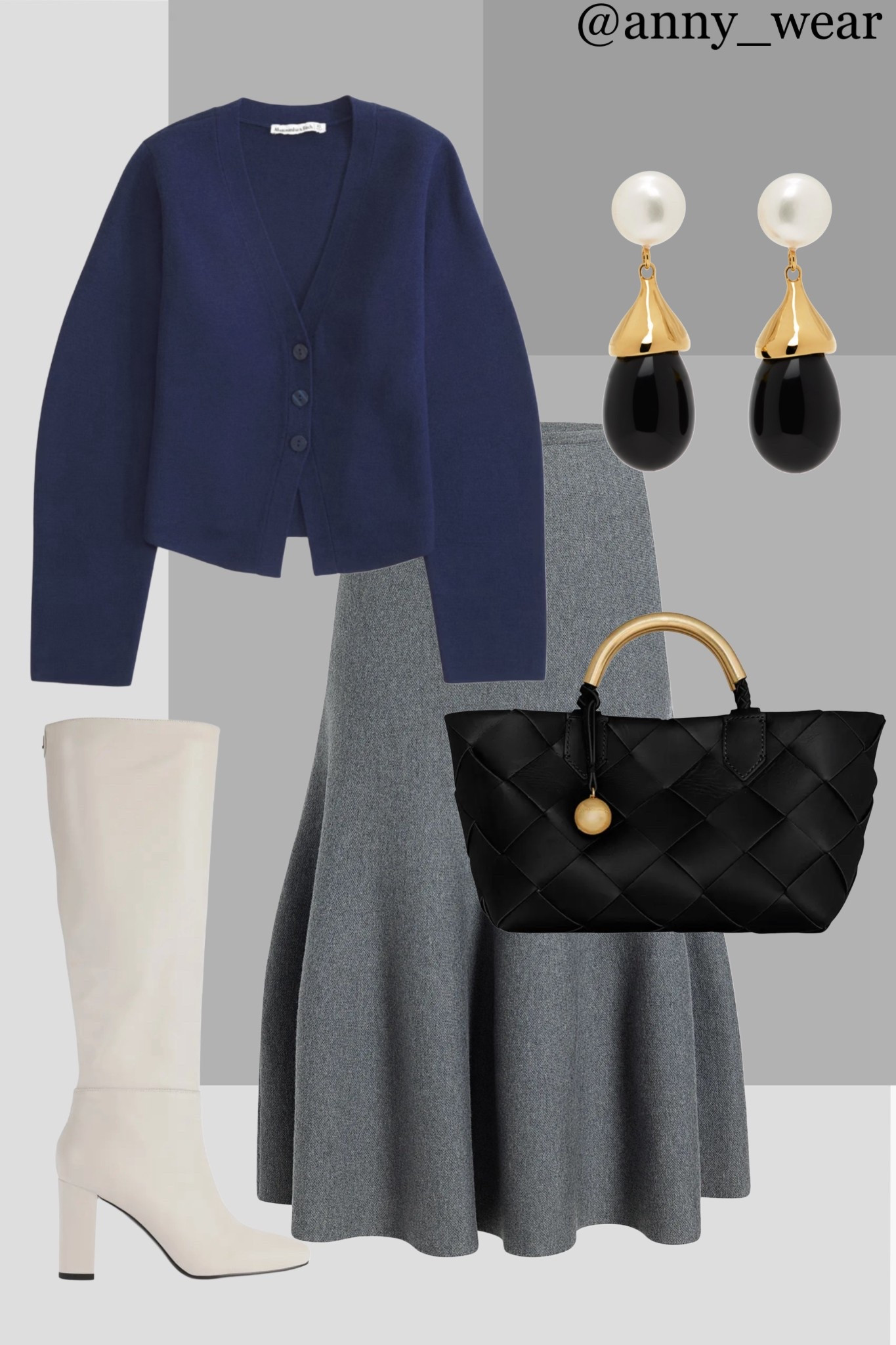 Office elegance for autumn.
This navy blue cardigan is the perfect cozy yet professional layer for the workweek. Paired with a classic grey skirt for a timeless silhouette. Loving the modern twist of white boots to brighten the look, and a sleek black bag to tie it all together. Simple, chic, and perfect for the office.

Blue cardigan 
Blue navy cardigan 
Grey skirt
Gray midi skirt 
White boots 
Rounded Sleeve Cardigan
Wool Skirt
Woven Leather Tote
Black tote
Knee High Boot
White Knee High Boot
cardigan Abercrombie 
cardigan sweater
cardigan outfits
cardigan summer
cardigan amazon
cardigan set
cardigan long
Knit skirt 
midi skirt grey 
midi skirt outfits
midi skirt brown
midi skirt petite
satin midi skirt
white midi skirt
pleated midi skirt
Work outfit 2025 
capsule wardrobe workwear 
work ootd
workwear capsule
winter work outfit
spring office outfits
summer work outfits
smart casual office outfits 
casual office outfits 
smart casual workwear
casual work outfits
office casual 
casual work top
casual workwear 
city break 
womens work outfits
spring casual work outfit 
jeans work outfit 
work pumps 
work wear style 
work wearing 
casual workwear 
work wear style 
сapsule wardrobe spring
casual suit outfit 
teacher outfit 
midsize work outfit 
womens work pants
black work pants 
size 8 influencer
capsule wardrobe 
work lunch outfit 
affordable fashion 
interview outfit 
lunch outfit 
lunch date outfit
Work outfit ideas 
office wear for women 
womens work clothes 
Transitioning from summer into fall Mango outfits sunday brunch going out outfits photoshoot outfits dinner date outfit ssense work party outfit zara outfits paris outfit casual wardrobe europe outfits saks 5th avenue new york outfits city street styles new york city ltku over 40 capsule wardrobe popular today summer looks city outfits Abercrombie outfits casual spring outfit classy casual everyday necklace #LTKstyletip #LTKbeauty #LTKU #LTKshoecrush #LTKitbag 


#LTKWorkwear #LTKOver40 #LTKFindsUnder50