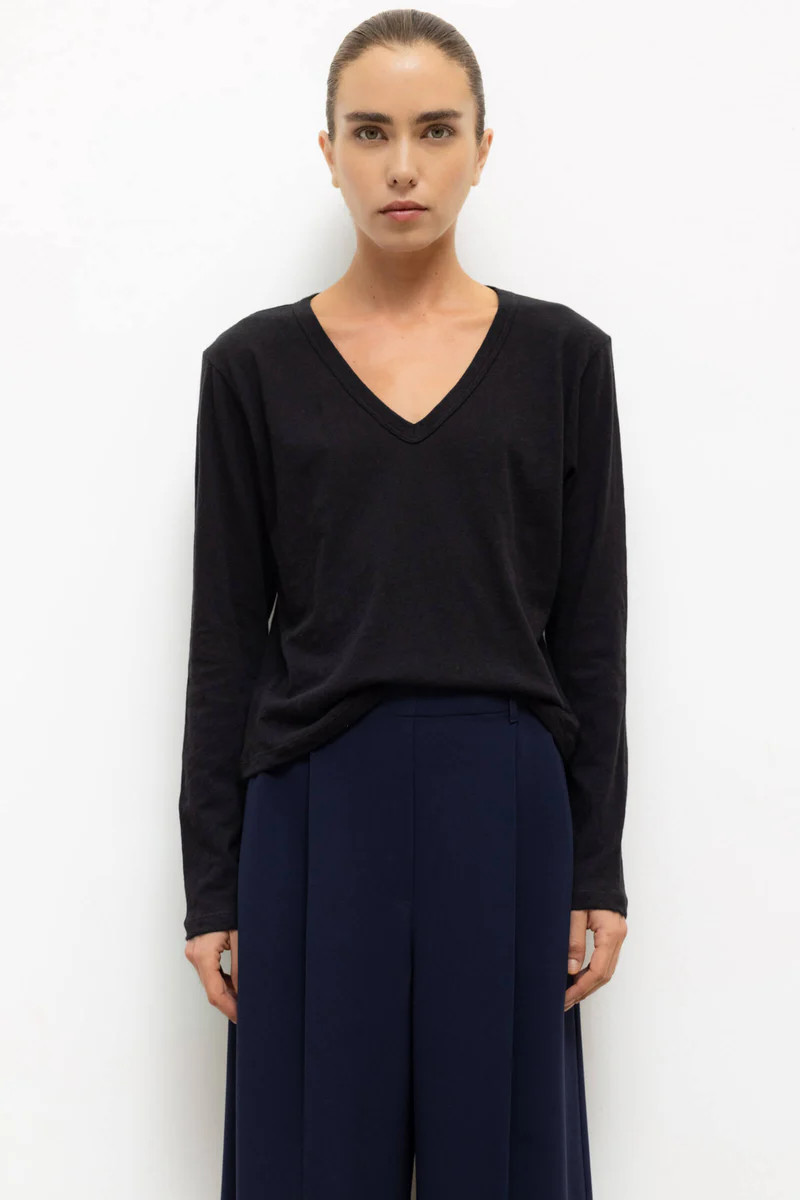 Laura V Neck Long Sleeve | LESET
