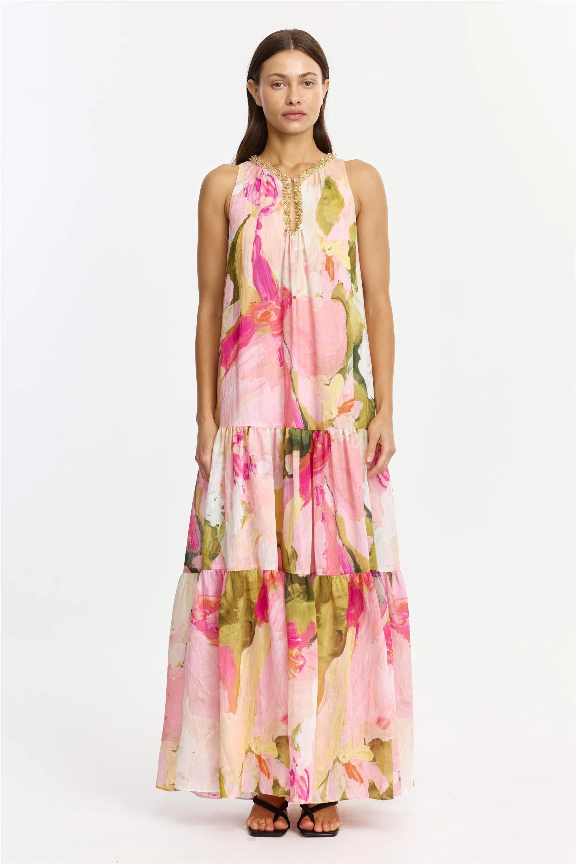Reeman Maxi Dress in Garden Afternoon | Acler