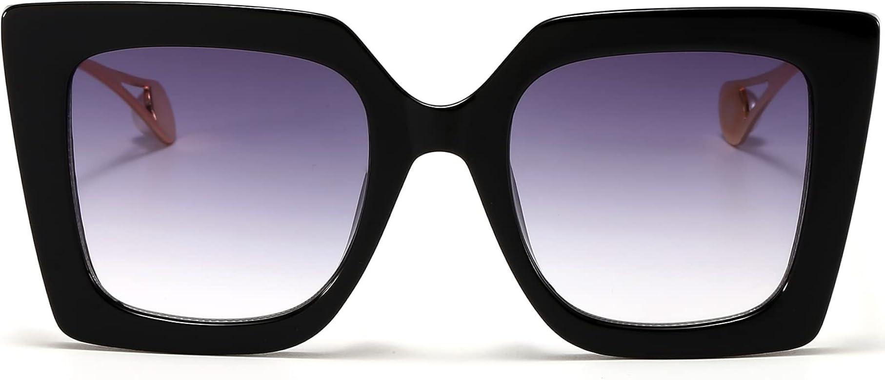 AIEYEZO Oversized Square Sunglasses for Women Fashion Big Large Frame Sun Glasses 100% UV Blockin... | Amazon (US)