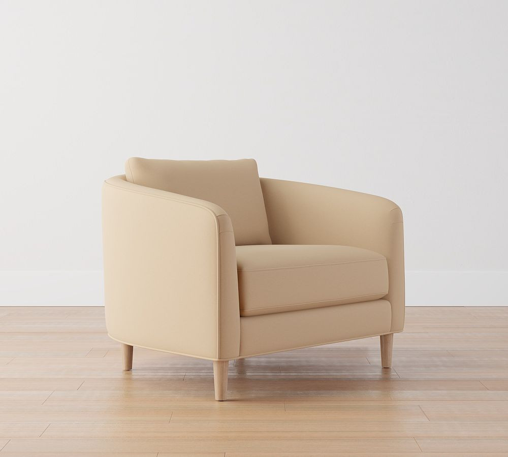 Remmy Upholstered Armchair | Pottery Barn (US)