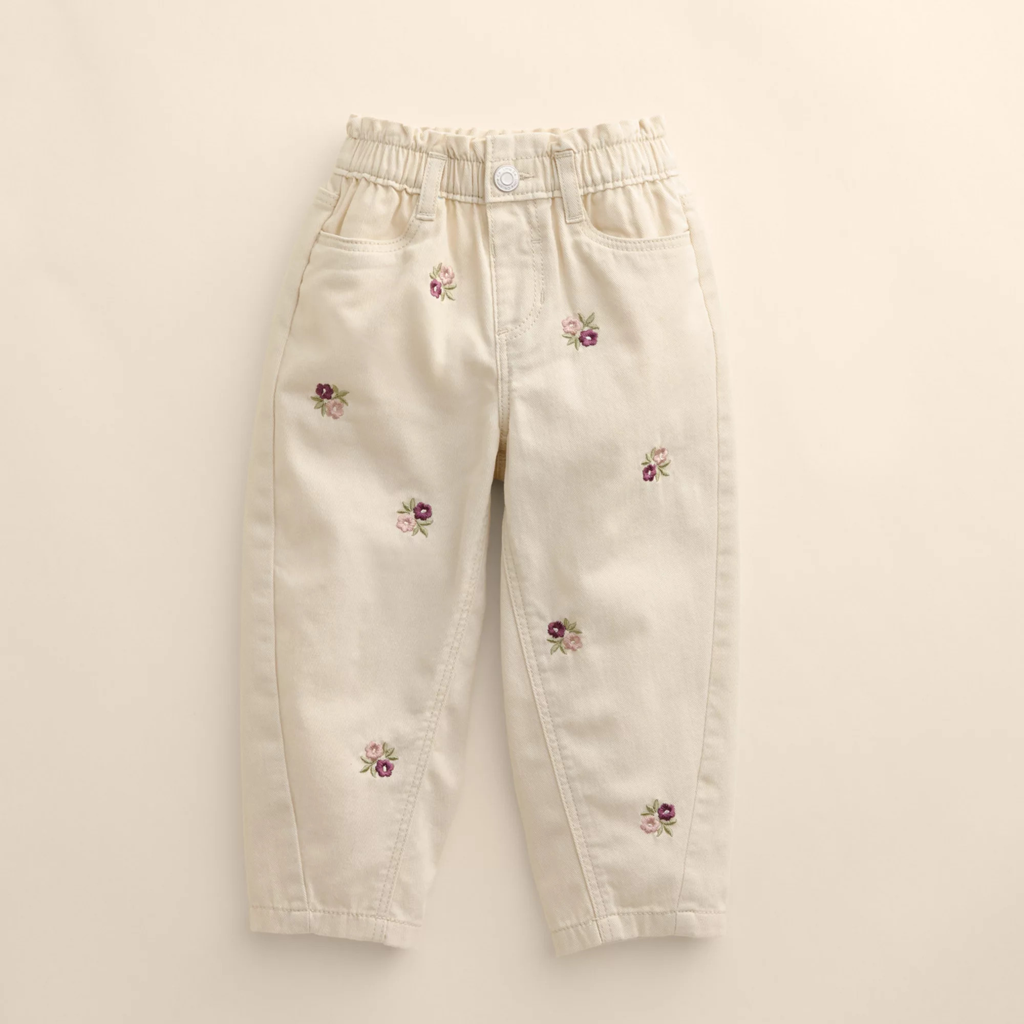 Kids 4-12 Little Co. by Lauren Conrad Organic Paperbag Barrel Pants | Kohl's