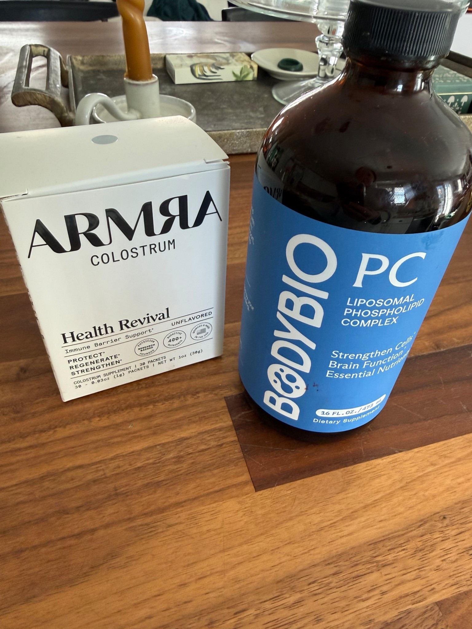 Two of my favorite supplements. BodyBio is definitely a shining star that I felt a difference with immediately- clearer head, consistent energy. I started with a small bottle and now graduated to the big one!


Wellness, wellness routine, health and wellness 

#LTKselfcare #LTKmomlife #LTKmorningroutine