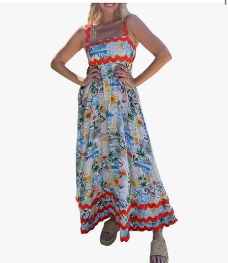 Tropical print maxi dress 

#LTKfindsunder100 #LTKfindsunder50 #LTKSeasonal