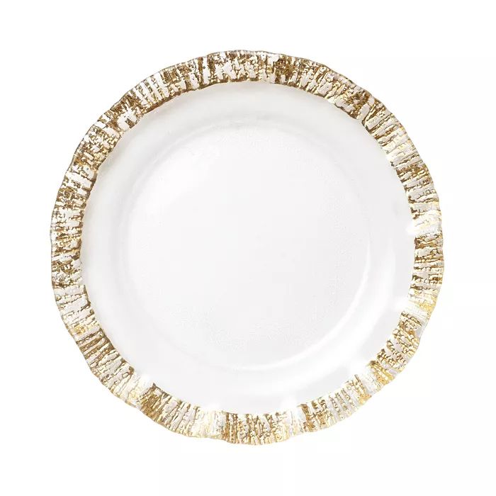Rufolo Glass Gold Charger | Bloomingdale's (US)