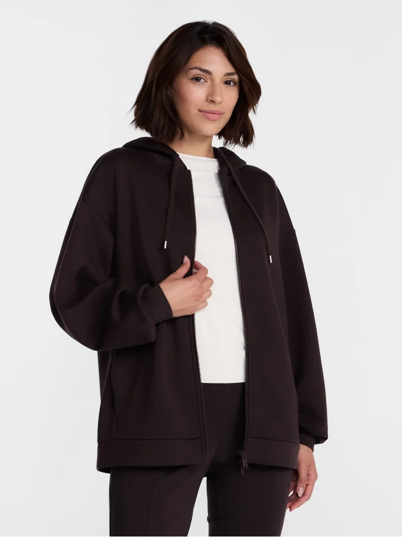 Avia Women's Oversized Hoodie with Balloon Sleeves, Sizes XS-XXXL | Walmart (US)