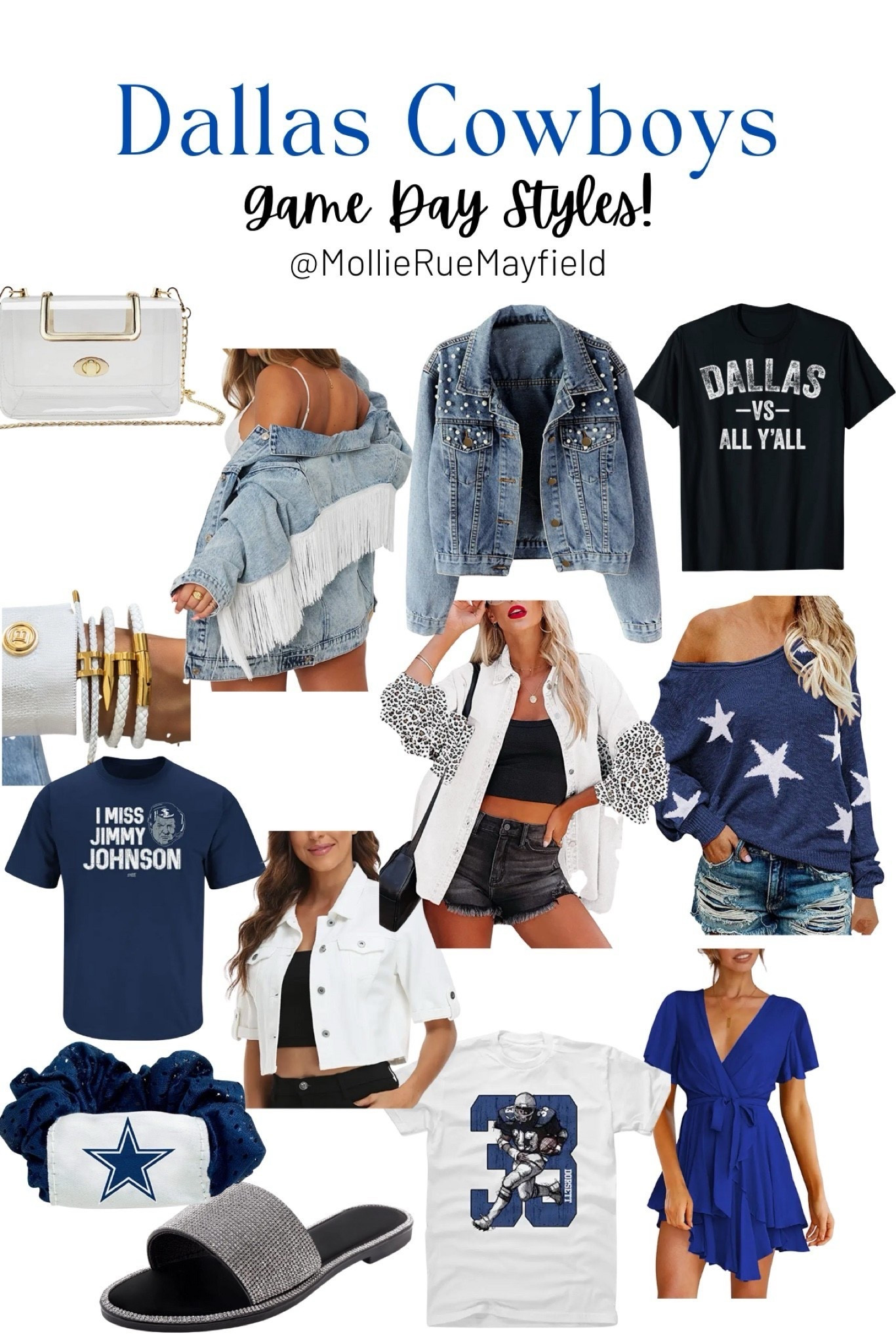 Get all of your Dallas Cowboys gear in time for the next game🏈💙

#LTKHalloween #LTKSeasonal #LTKFindsUnder50