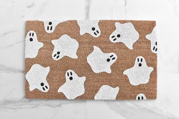 Ghost Doormat Halloween Doormat Cute Doormat Halloween | Etsy | Etsy (US)
