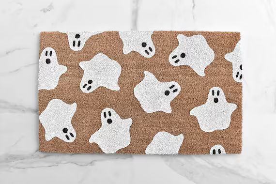 Ghost Doormat Halloween Doormat Cute Doormat Halloween - Etsy | Etsy (US)