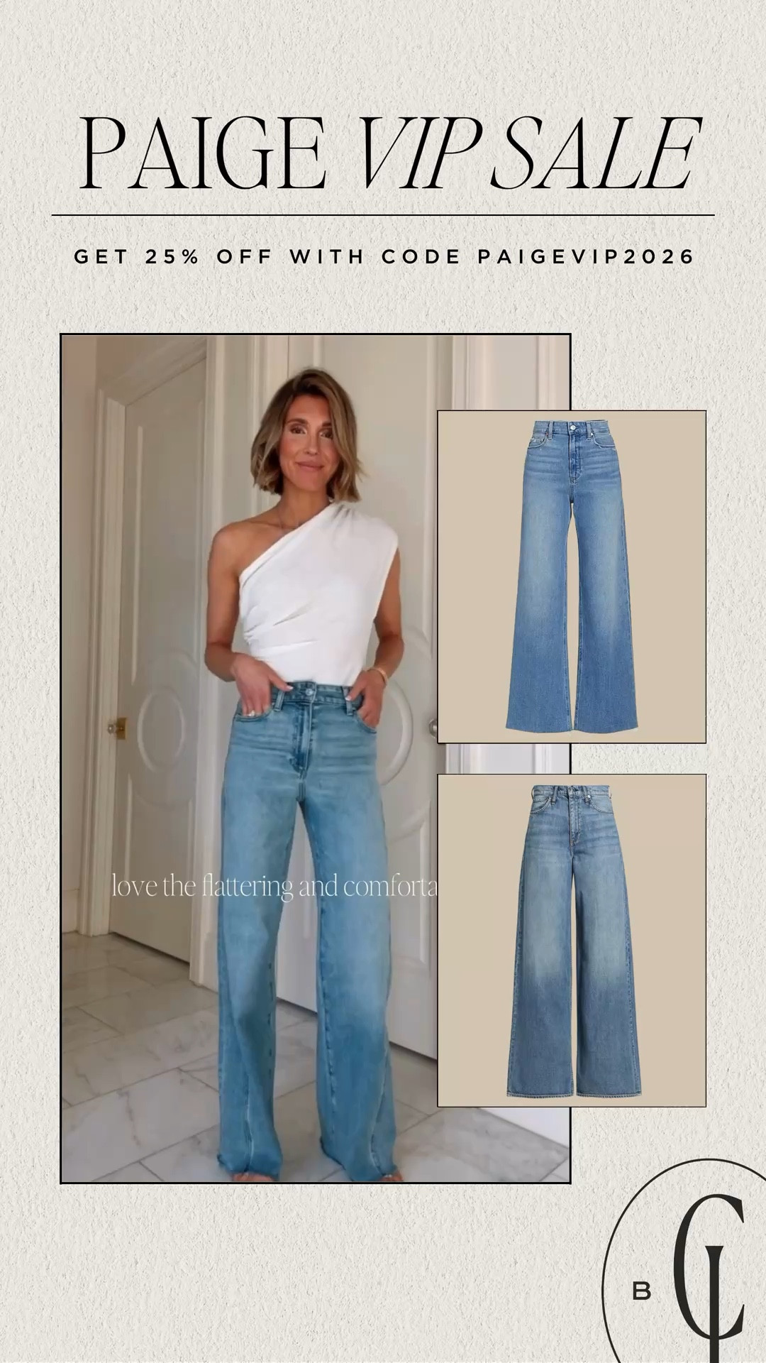 —SALE ALERT— Get 25% off the jeans that fit everyone. These fit true to size. Use code PAIGEVIP2026

#LTKSaleAlert #LTKootd