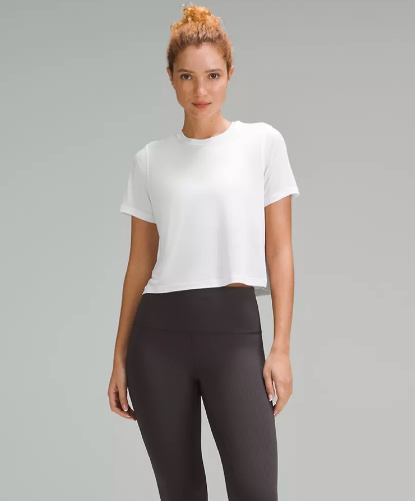 Light workout tee lululemon 