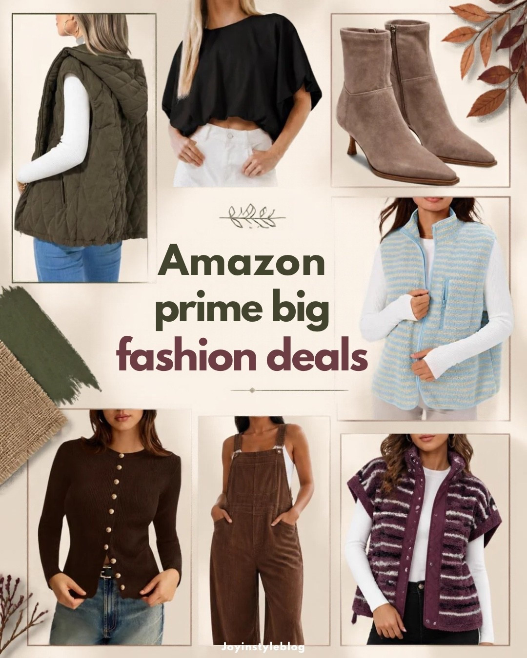 Ready for fall with these Amazon Prime Big Deal Days fashion finds! 🍂✨ Loving these cozy layers and boots. #AmazonFashion #PrimeBigDealDays #FallFashion #OOTD