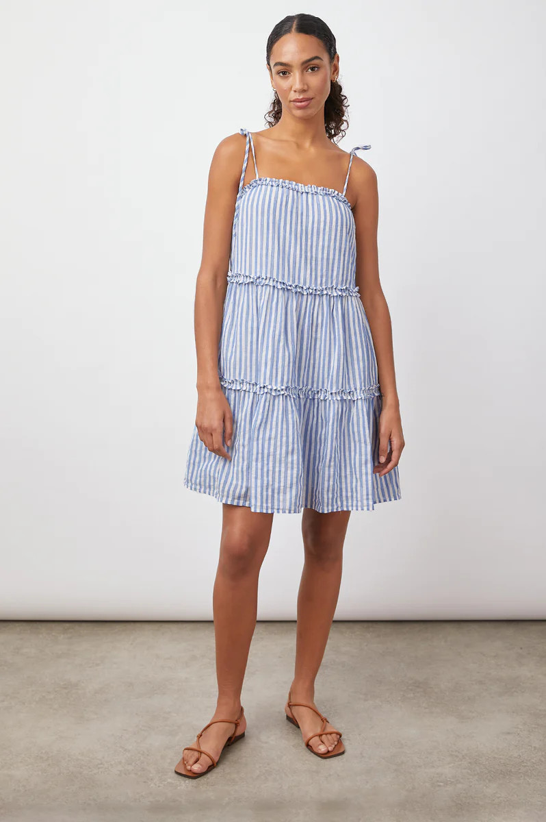 CARALYN DRESS - LIGHTHOUSE STRIPE | Rails