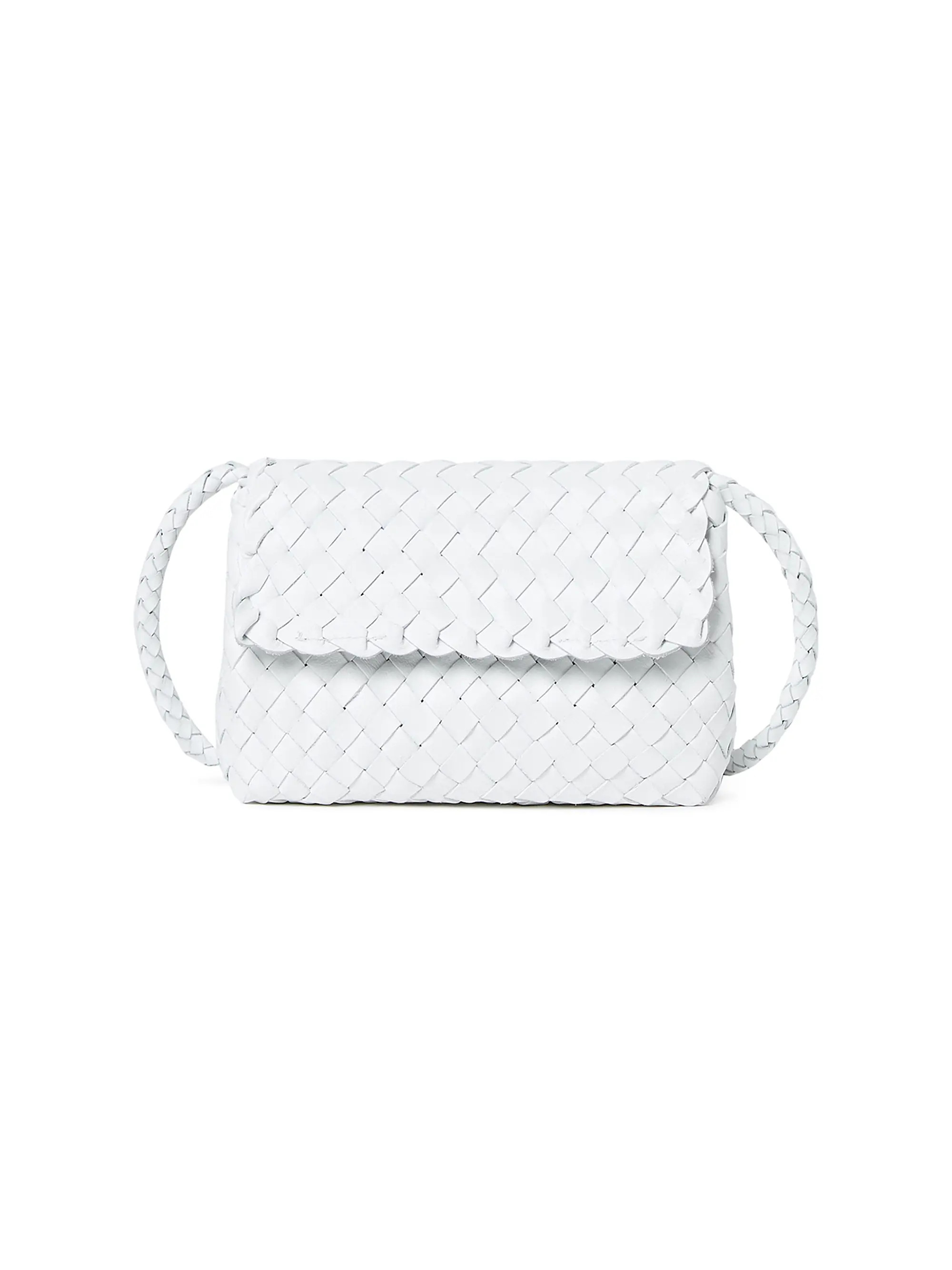 Vinnie Woven Leather Crossbody | Saks Fifth Avenue