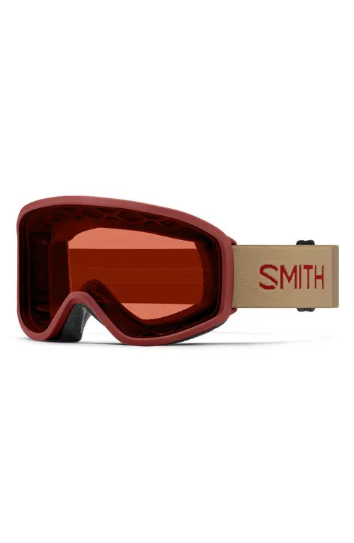 Smith Reason OTG Snow Goggles in Ironwood /Rust Color 36 at Nordstrom, Size Medium | Nordstrom