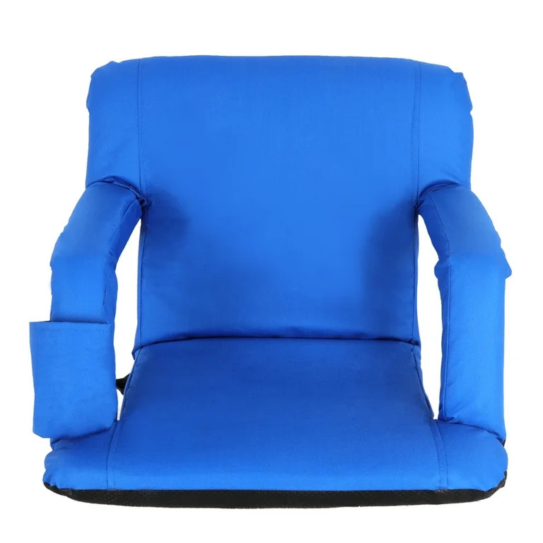 ZENY Stadium Seats Chairs for Bleachers or Benches - 5 Reclining Positions Blue - Walmart.com | Walmart (US)