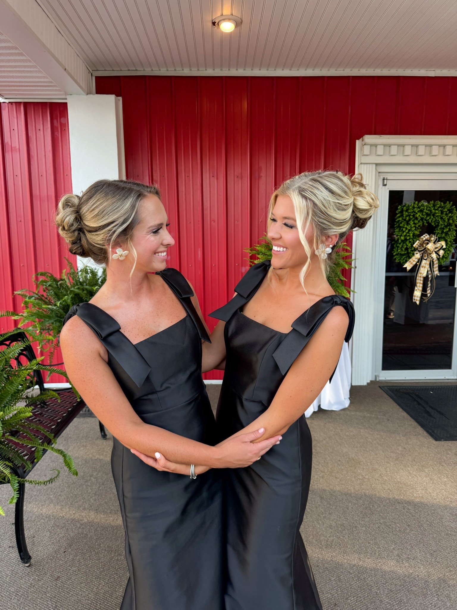 Alfred Sung Winslet classy and preppy black bridesmaid dresses

#LTKWedding