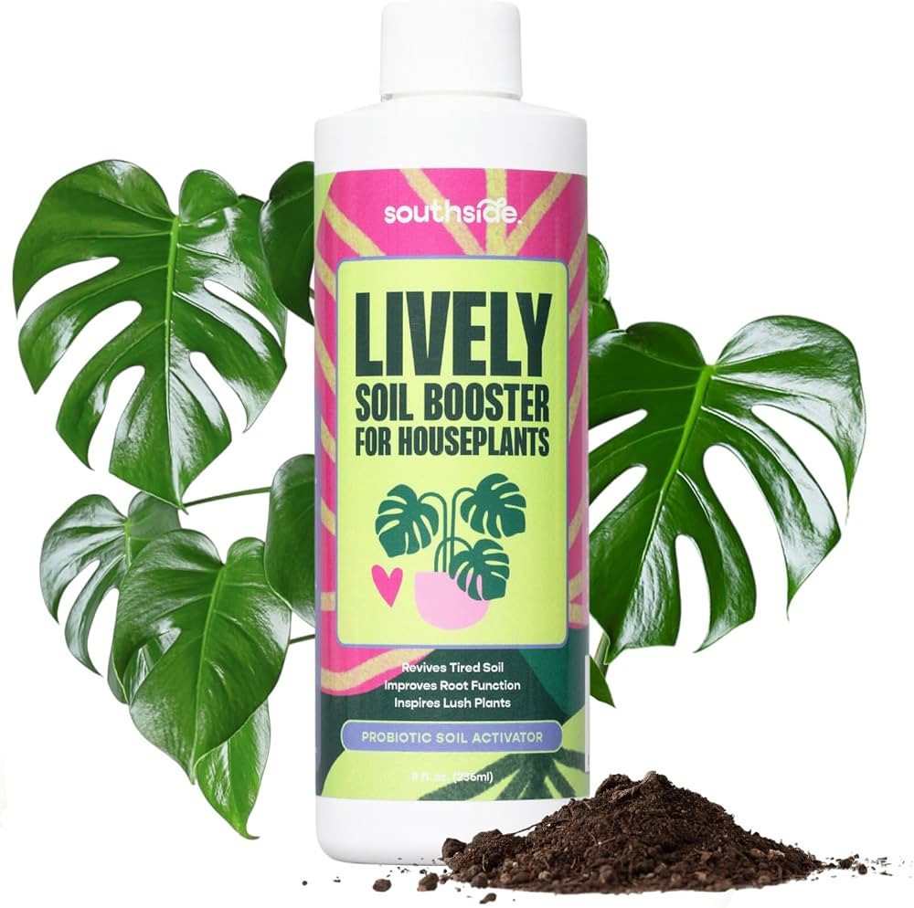 Southside Plants Lively Soil Conditioner for Houseplants \u2013 Repot Less, Revive Tired Potting ... | Amazon (US)