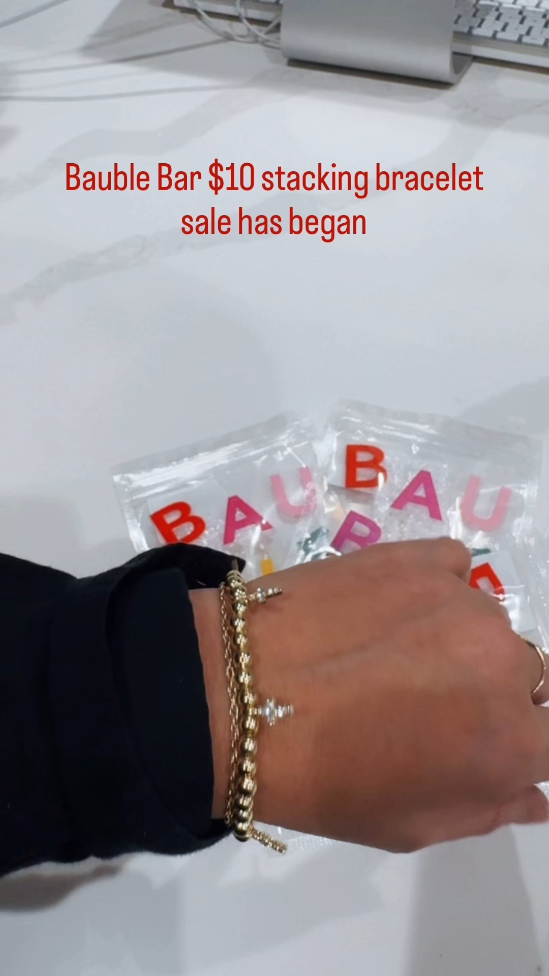 Bubble bar has their $10 bracelet stacking sale. Perfect gift for Mom friend Daughter any girl in your life.

#LTKSaleAlert #LTKGiftGuide #LTKFindsUnder50