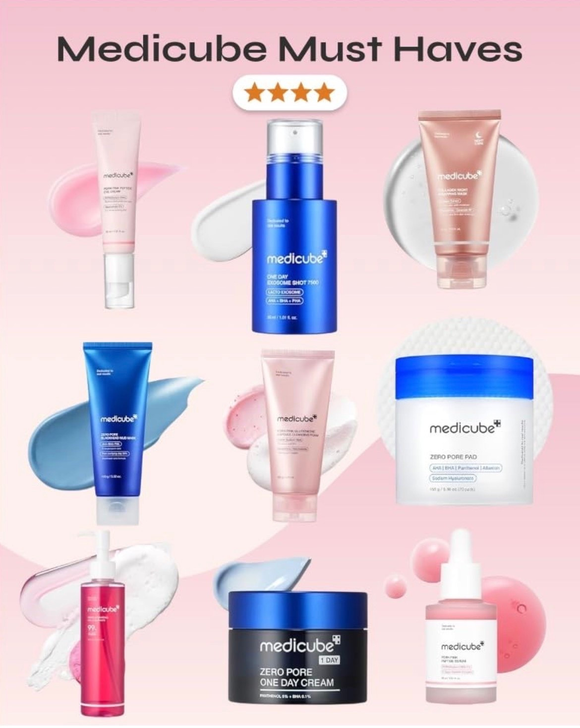 Upgrade your skincare routine with these amazing medicube products! Perfect for daily cleansing and serum treatments. #SkincareEssentials #KoreanBeauty #ad

#LTKBeauty #LTKSaleAlert