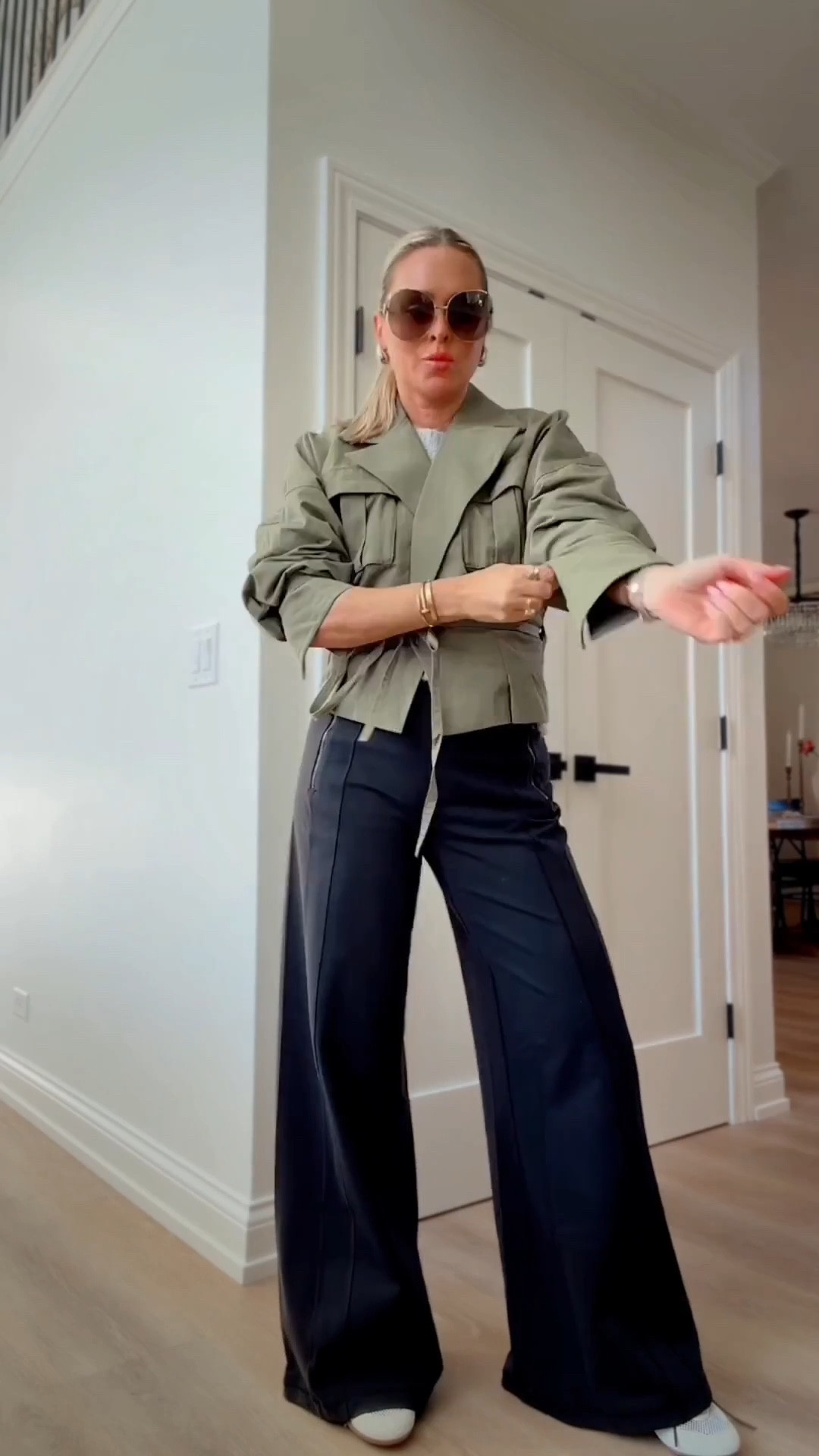 Styling the viral Lululemon pants 🤍 I wanted to show how to elevate them for sneakers and even work. So versatile… I wear them nonstop. They come in 5 colors and are finally back in stock.

I paired them with mesh sneakers or trending jelly ballet flats for an easy polished look. Wearing a medium in the pants but wish I did a small. Jacket is an XS, size down.

Such a bestseller for a reason ✨

#LTKActive #LTKootd #LTKSeasonal