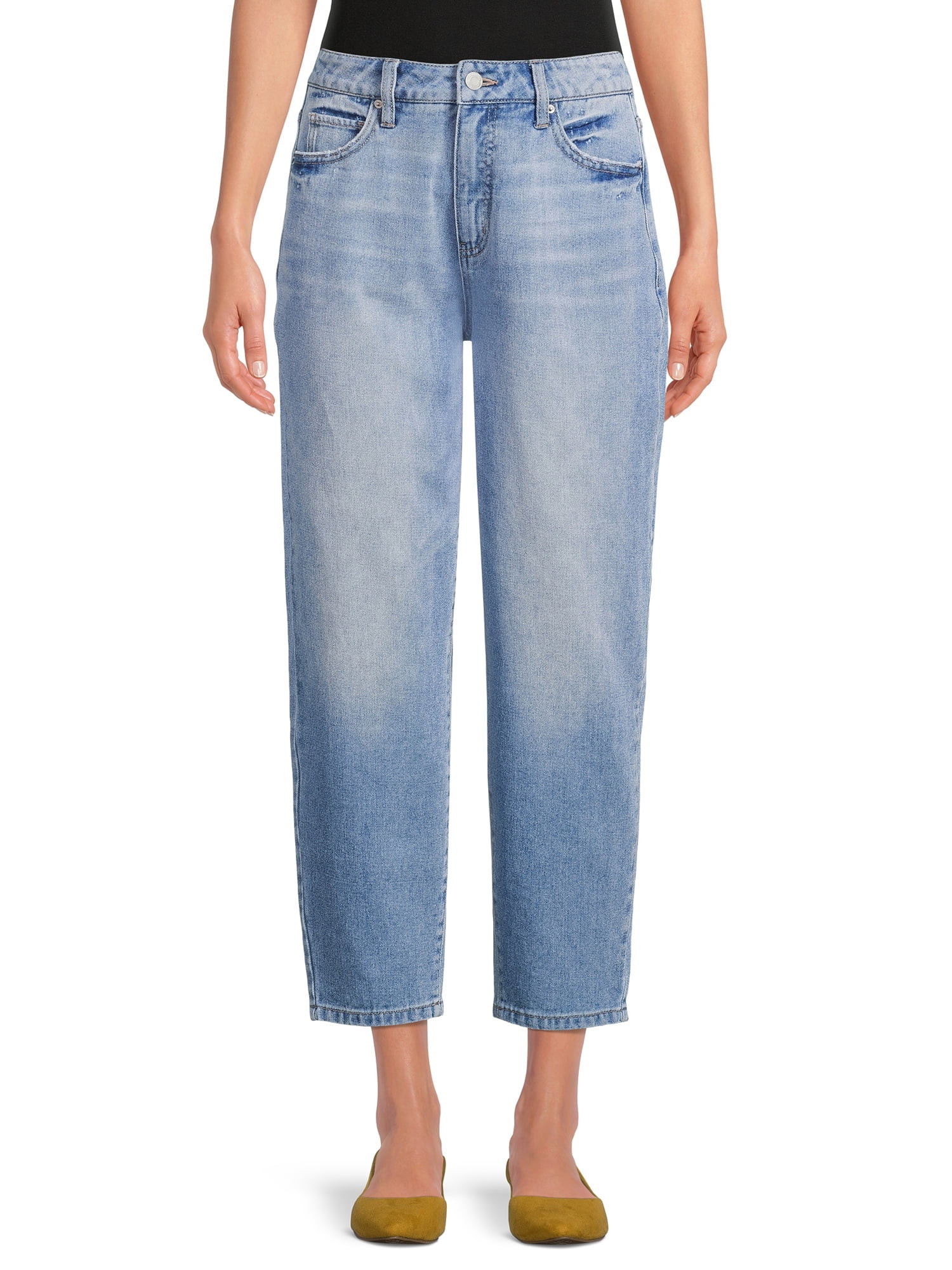 Time and Tru Women's Barrel Jeans | Walmart (US)