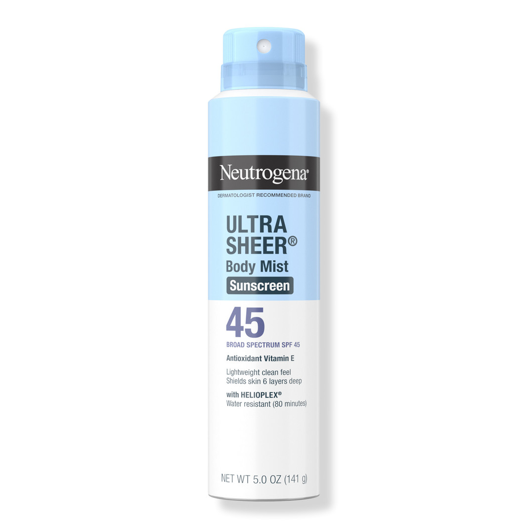 Ultra Sheer Lightweight Sunscreen Spray SPF 45 | Ulta