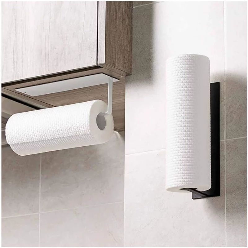Self-Adhesive Paper Towel Holders For Bathroom Kitchen Tissue Holder Hanging Toilet Paper Holder ... | Walmart (US)