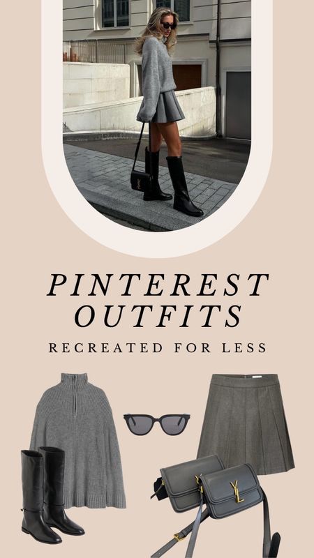 Recreating Pinterest outfits for less, so you don’t have to! Here’s how to recreate this perfect fall/winter outfit with items from your favourite budget-friendly stores. 

#LTKstyletip