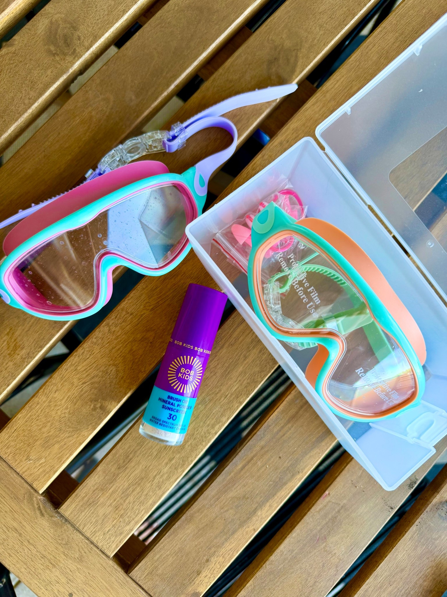 Toddle/kids goggles comes on a 3 pack with a case and earplugs. My go to powder sunscreenn

#LTKdayinmylife #LTKBaby #LTKKids