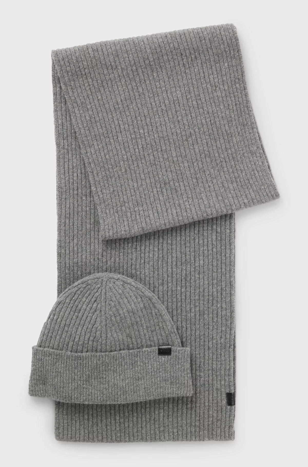 Gift-boxed hat and scarf set | Hugo Boss (UK)