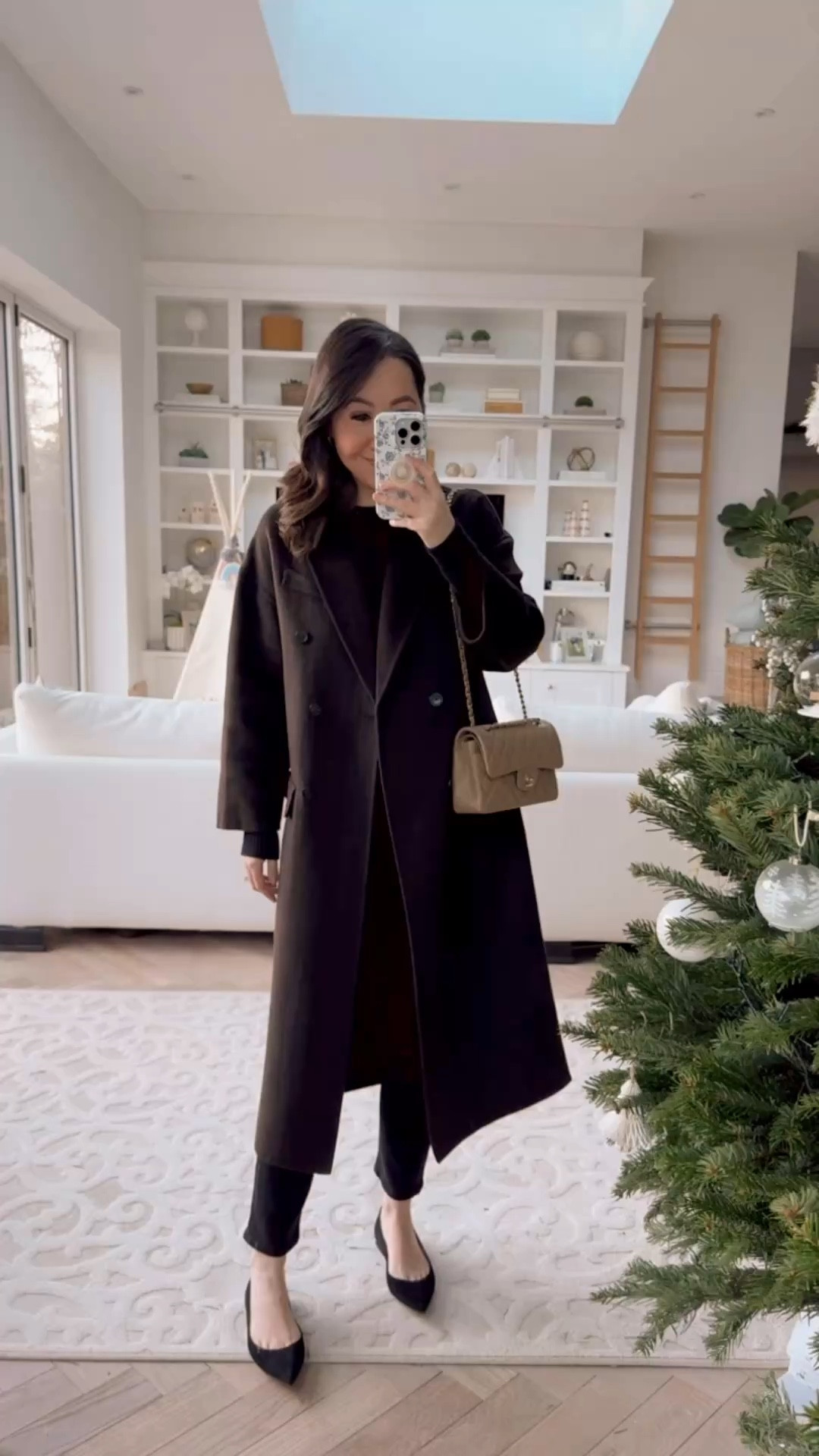 The perfect chocolate brown coat from Reiss - now 25% off!