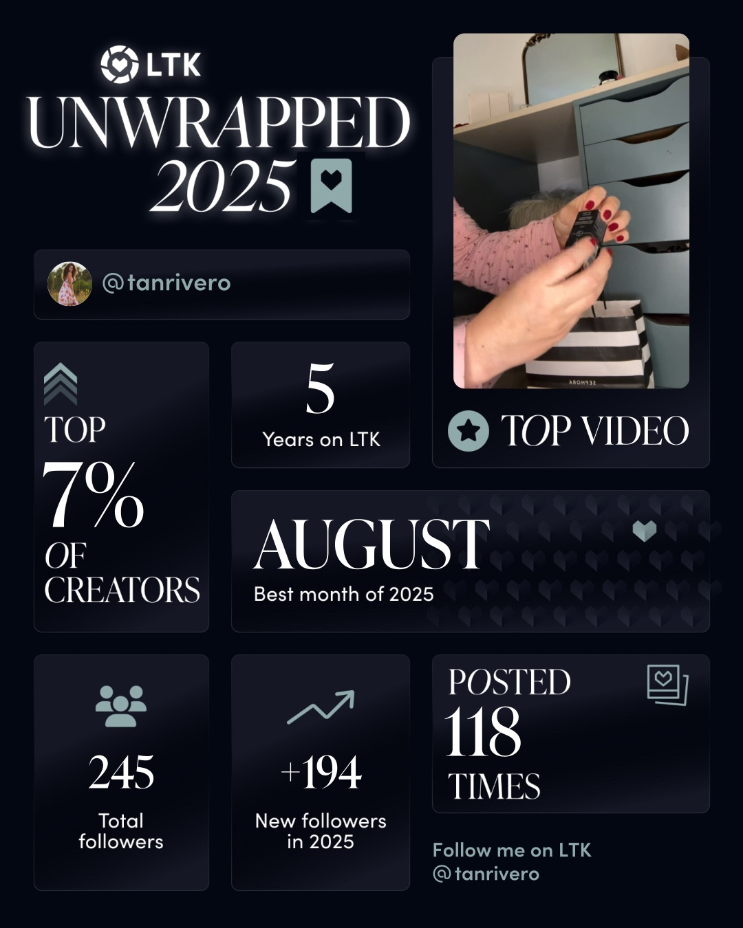 ✨ Thank you, 2025! Grateful to everyone who visited my profile, shared my recommendations, and supported me along the way. Huge thank you to the brands who trusted me and shared their products with me. Feeling so loved 🥰🤍

#LTKGiftGuide #LTKmomlife #LTKBeauty