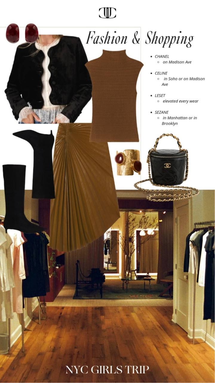 I’m planning another trip to NYC — this time with my sister to celebrate her birthday! 🎉
I just got back from a quick 36-hour work trip where I checked out the stunning @fouquetsnewyork (and yes, we’ll definitely be staying there again). Next trip, we’re adding a few shows, hitting up all the best shopping spots listed above, and the hardest part will be deciding which of these incredible restaurants to dine at first.

So of course, here are some fab and fabulous outfits to make the planning even easier — everything can be shopped on jcathell.com. 🖤

#NYCStyle #GirlsTrip #TravelInStyle #NYCFashion #NYCItinerary #FouquetsNewYork #TravelWithSister #WhatToWearInNYC

#LTKShoeCrush #LTKStyleTip #LTKOver40